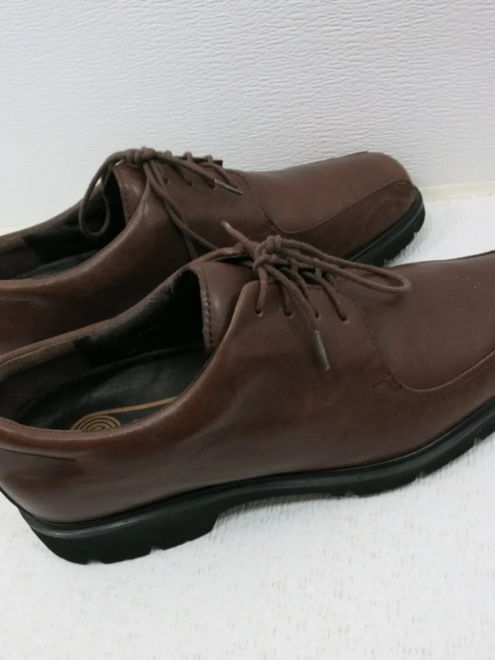 Rockport Split Toe Leather Oxfords Men's Comfort Shoes 8.5 W